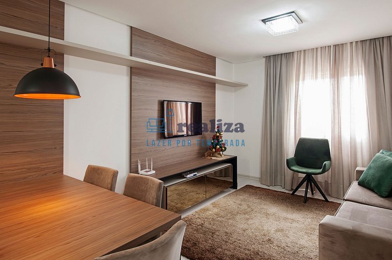 Apartamento para 6 pessoas em ótima localização
