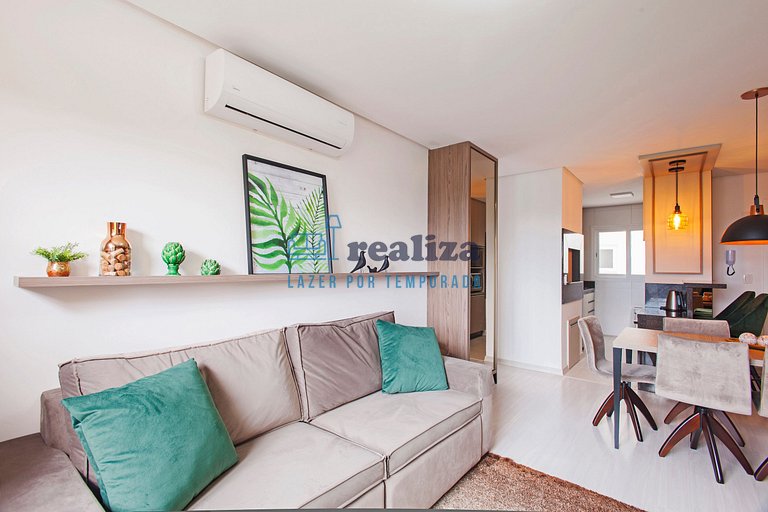 Apartamento para 6 pessoas em ótima localização