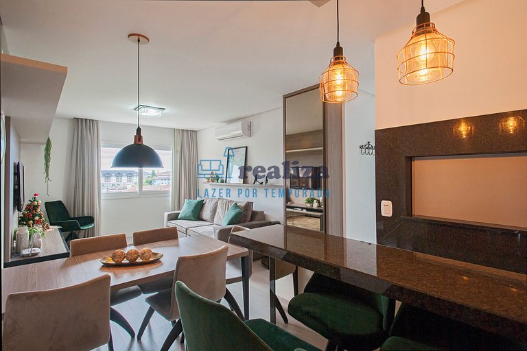 Apartamento para 6 pessoas em ótima localização