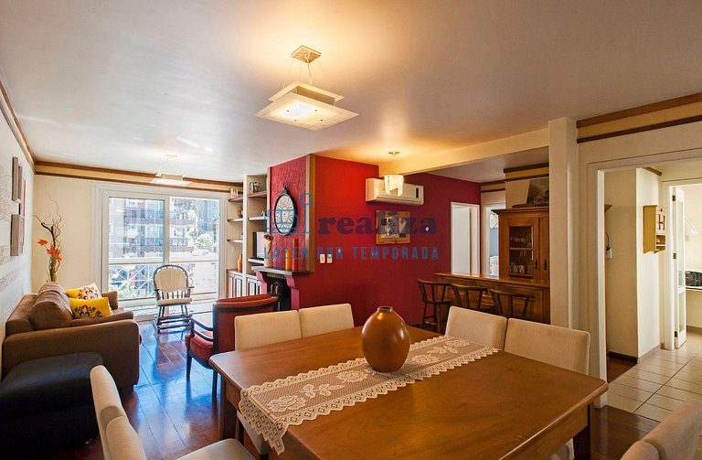 Apartamento 2 quartos no Centro de Gramado-Borges