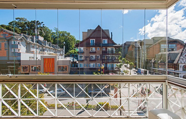 Apartamento 2 quartos no Centro de Gramado-Borges