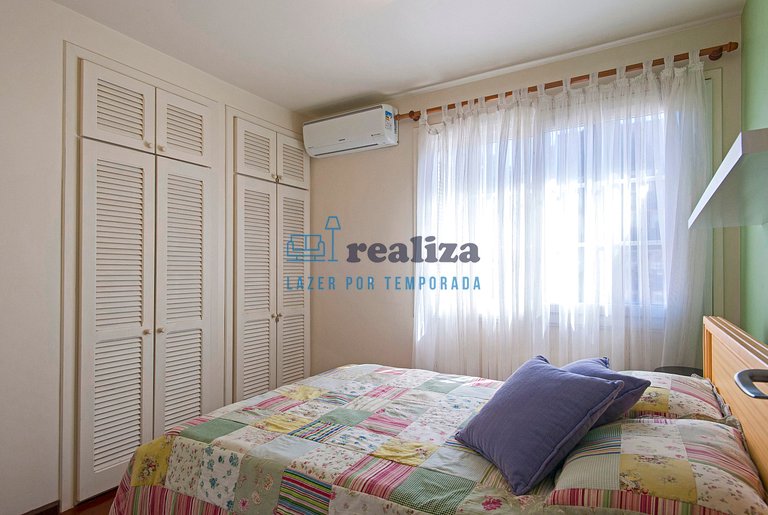 Apartamento 2 quartos no Centro de Gramado-Borges