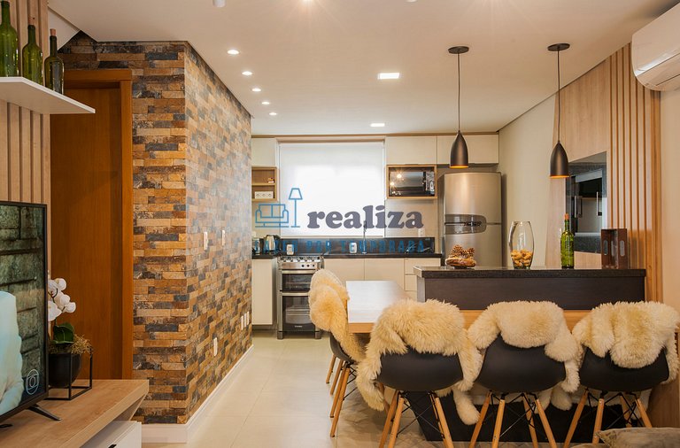 Confortável e Completa para 6 pessoas em Canela