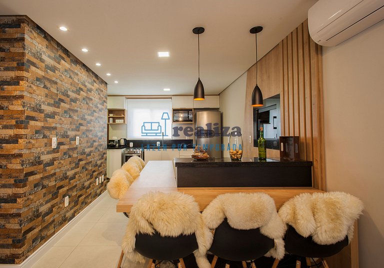 Confortável e Completa para 6 pessoas em Canela