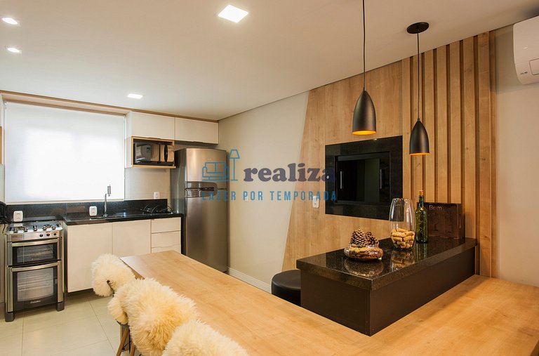 Confortável e Completa para 6 pessoas em Canela