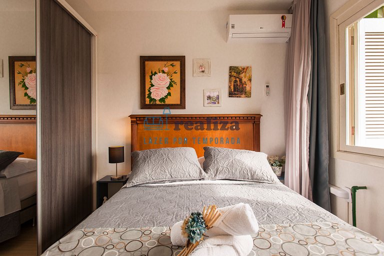 Lindo apartamento para 5 pessoas em Canela - Solar da Colina