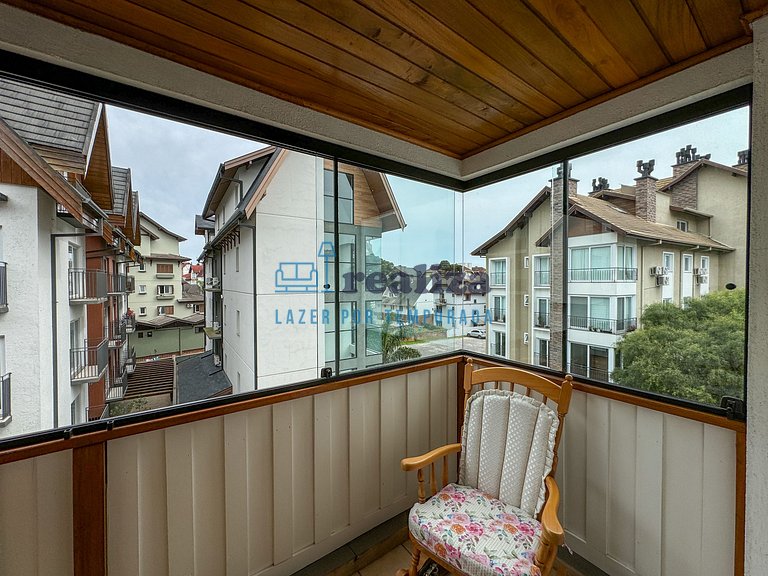 Apartamento no Centro de Gramado - Avenida principal