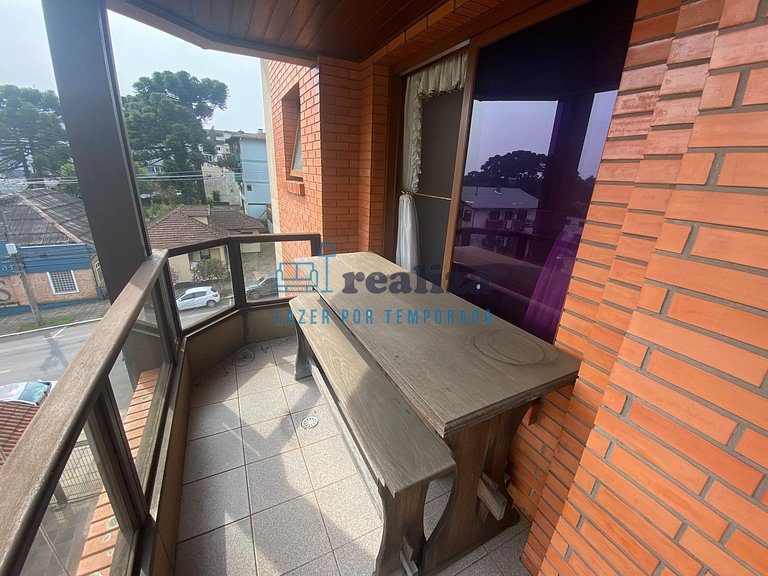 Apartamento para 6 pessoas no Centro de Canela