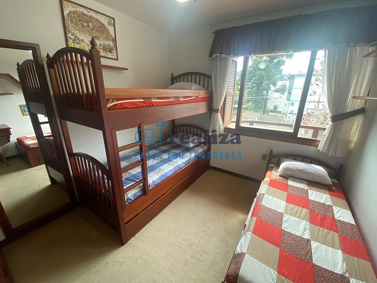 Apartamento para 6 pessoas no Centro de Canela
