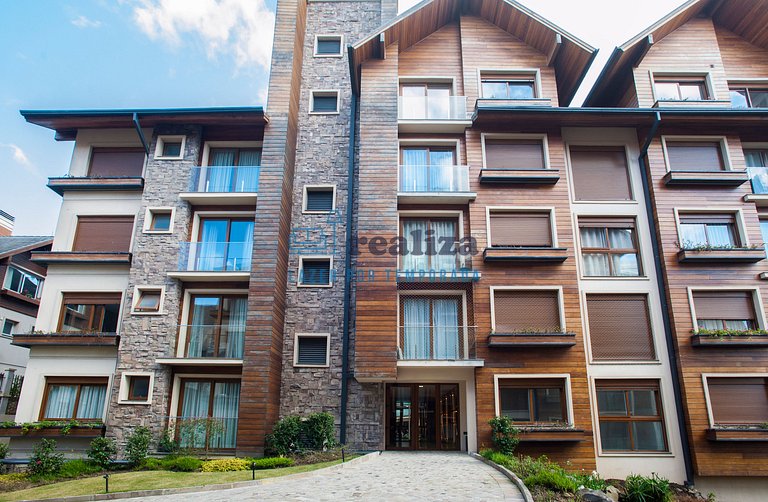 Lindo apartamento para 4 pessoas em Canela