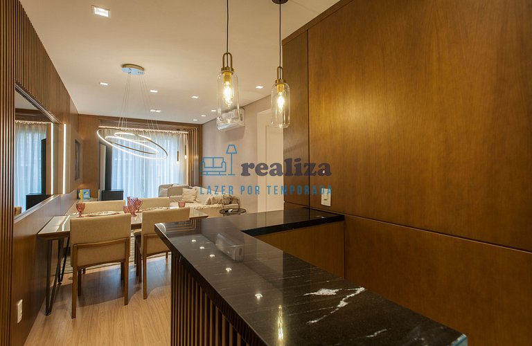 Lindo apartamento para 4 pessoas em Canela