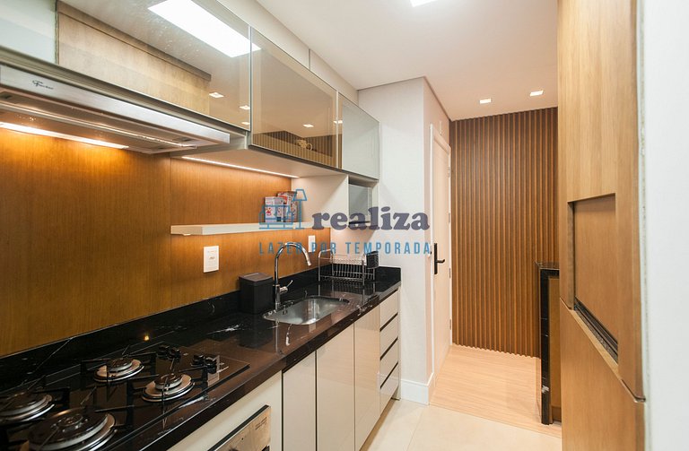Lindo apartamento para 4 pessoas em Canela