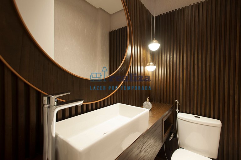 Lindo apartamento para 4 pessoas em Canela