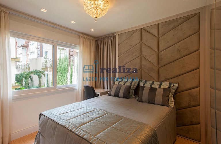 Lindo apartamento para 4 pessoas em Canela
