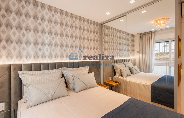 Lindo apartamento para 4 pessoas em Canela