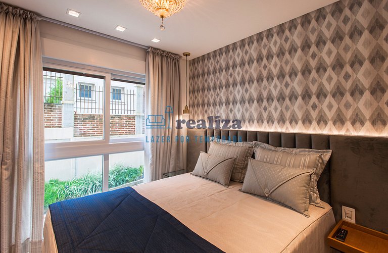 Lindo apartamento para 4 pessoas em Canela