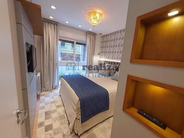 Lindo apartamento para 4 pessoas em Canela