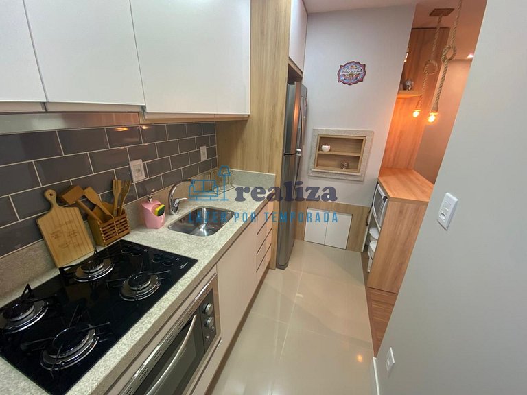 Apartamento para 4 pessoas 1 quadra da Catedral