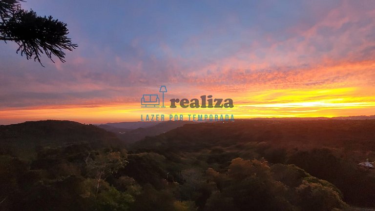 Vista incrível no Centro de Canela-Quinta da Serra