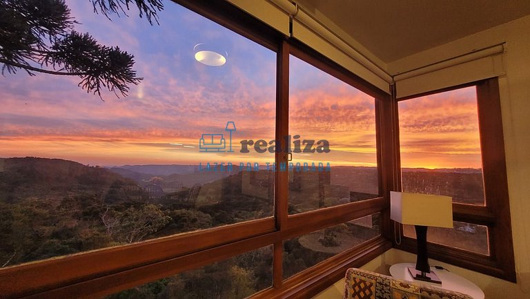 Vista incrível no Centro de Canela-Quinta da Serra